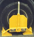 Wheel Clamp TWIN Wheelok A with integral lock